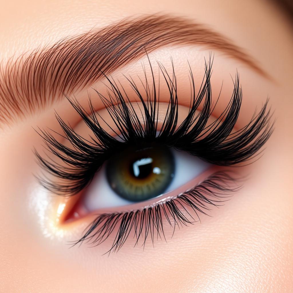 Light volume lash set with soft, airy fullness
